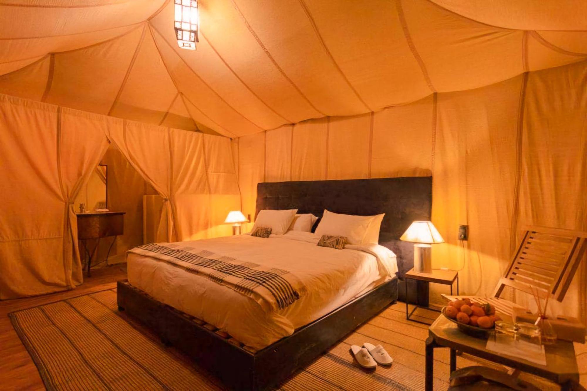 Hotel Sahara Deluxe Camp Merzouga Esterno foto