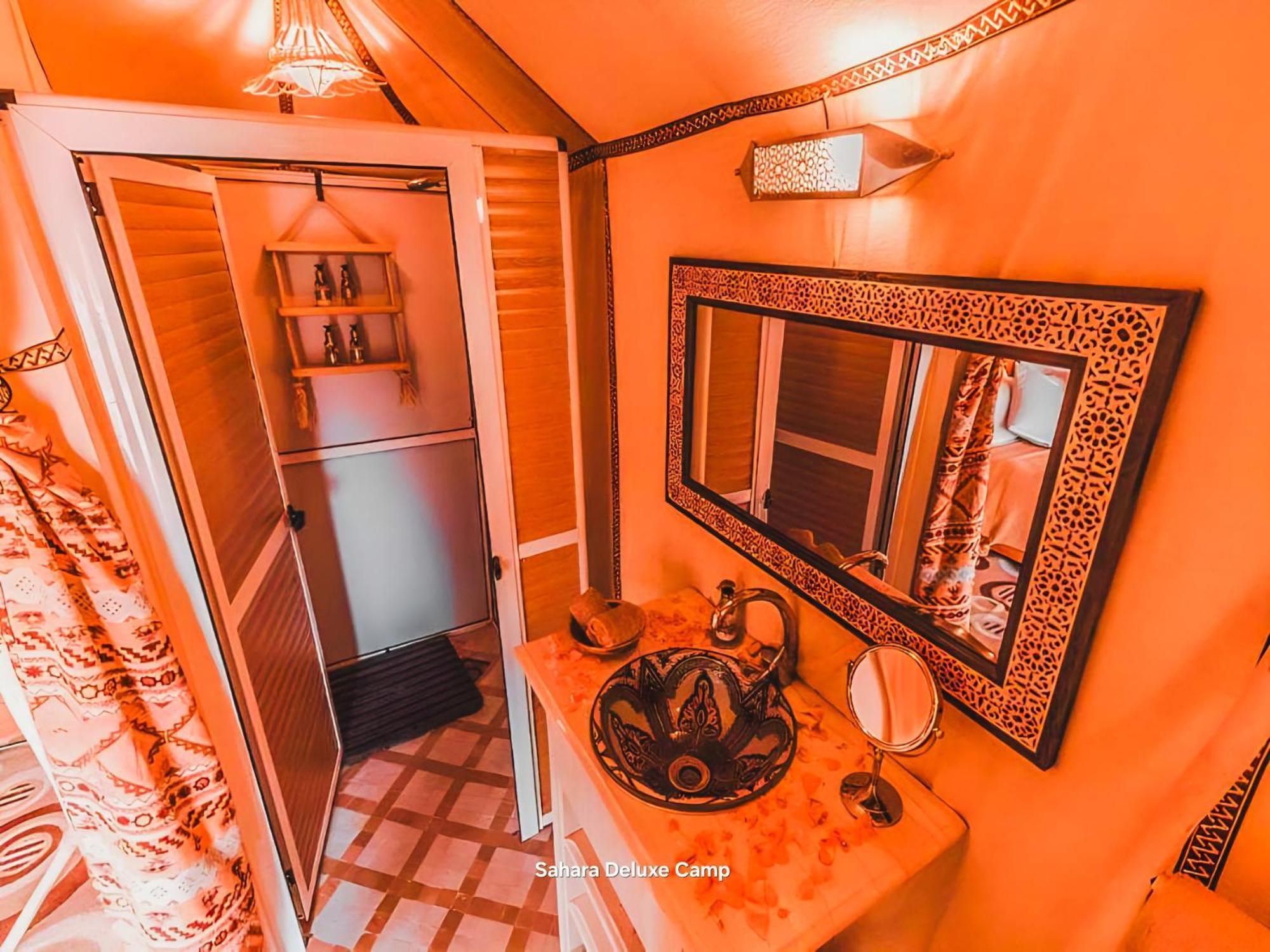 Hotel Sahara Deluxe Camp Merzouga Esterno foto